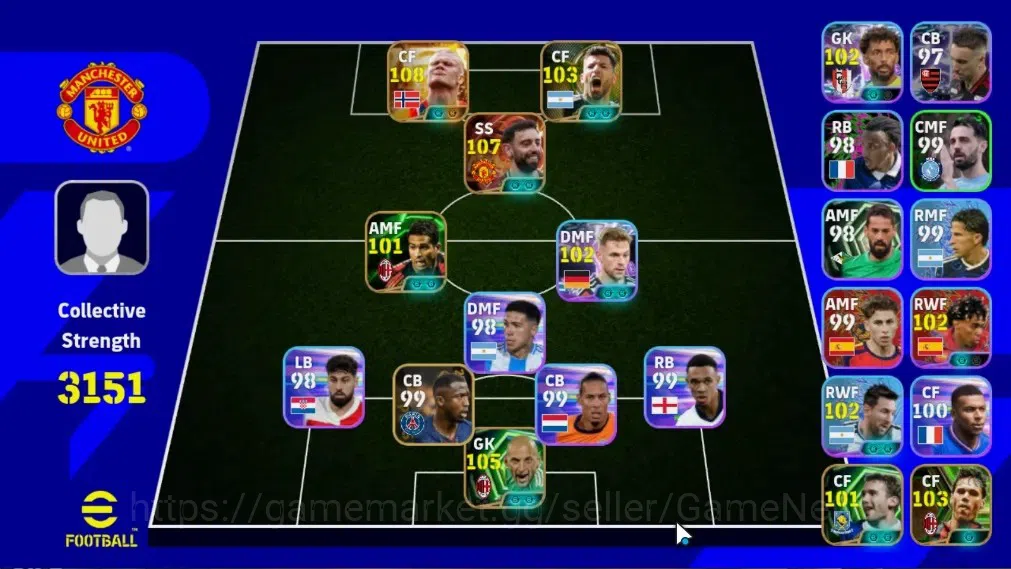 eFootball Accounts Legends & Iconic Players Android|Big Time Erling Haaland,Bruno Fernandes|5 Epic Marco van Basten,Sergio 1