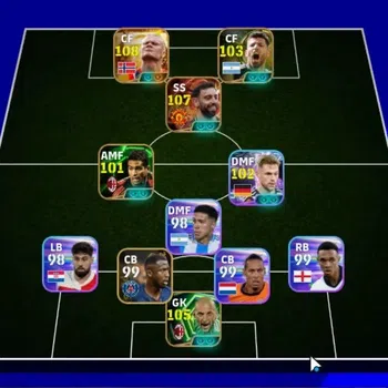 eFootball Accounts Legends & Iconic Players Android|Big Time Erling Haaland,Bruno Fernandes|5 Epic Marco van Basten,Sergio