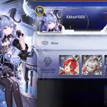 Arknights High-End Lv 91|189 Op+12 Skin|14 Limited+Collab AVE| Wisade image 1