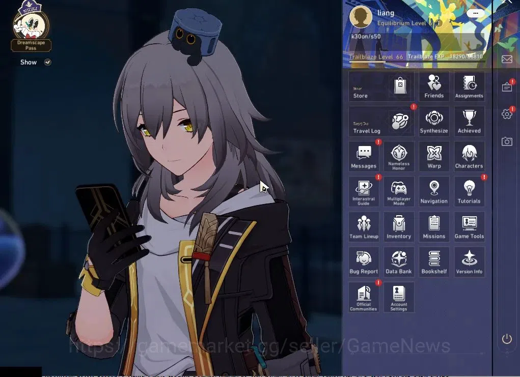 Honkai Star Rail Accounts Asia|TL 66|10 Limited+2 Sign|(SW999,Cyrene)+Sign,C image 1