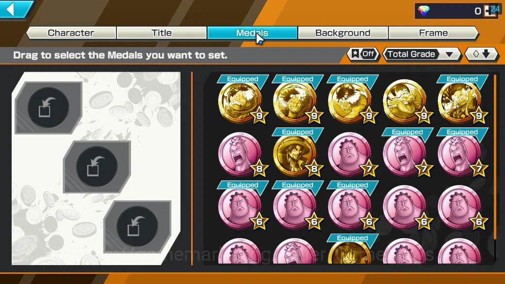 One Piece Bounty Rush Accounts Starter Global|4 EX|TFE Marshall D.Teach,AMS Borsalino,Legendary Hero D.Garp,Blackbeard 3
