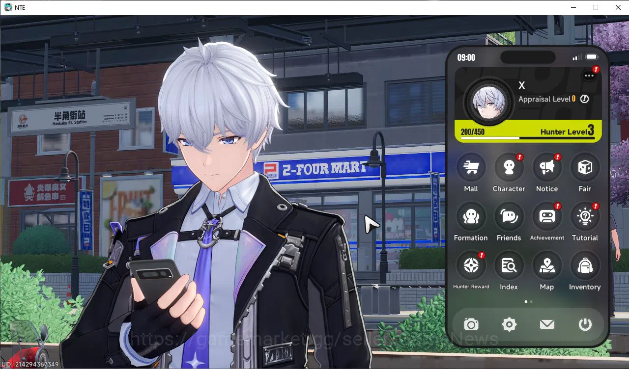 Neverness to Everness Accounts GLOBAL EU |HL 3| 1 SSR Jiuyuwan + Phoenix Kick Nan image 2