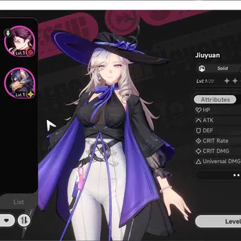 Neverness to Everness Accounts GLOBAL EU |HL 3| 1 SSR Jiuyuwan + Phoenix Kick Nan image 1