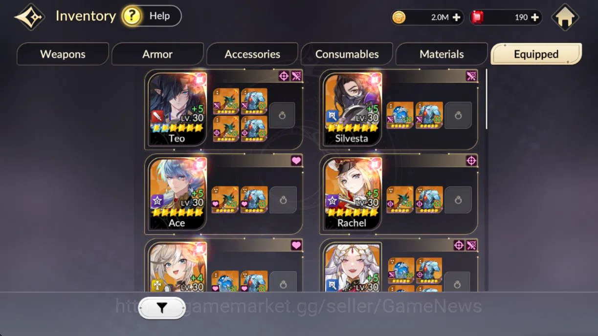 Seven Knights Re:Birth Accounts [Re:BIRTH]Global300xx|9 Legend,6 SPECIAL|TeoTc2,Si image 4