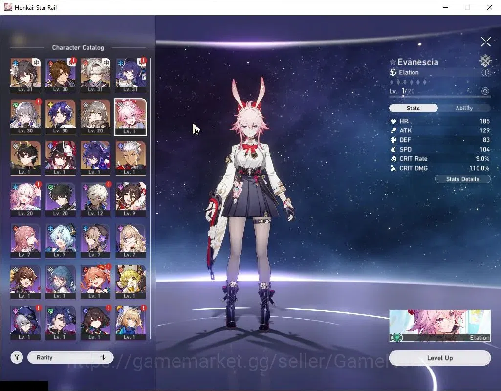 Honkai Star Rail Accounts Asia|TL 30|10K SJ+21 SRSP|8 Limited|Evanescia+Sign image 4