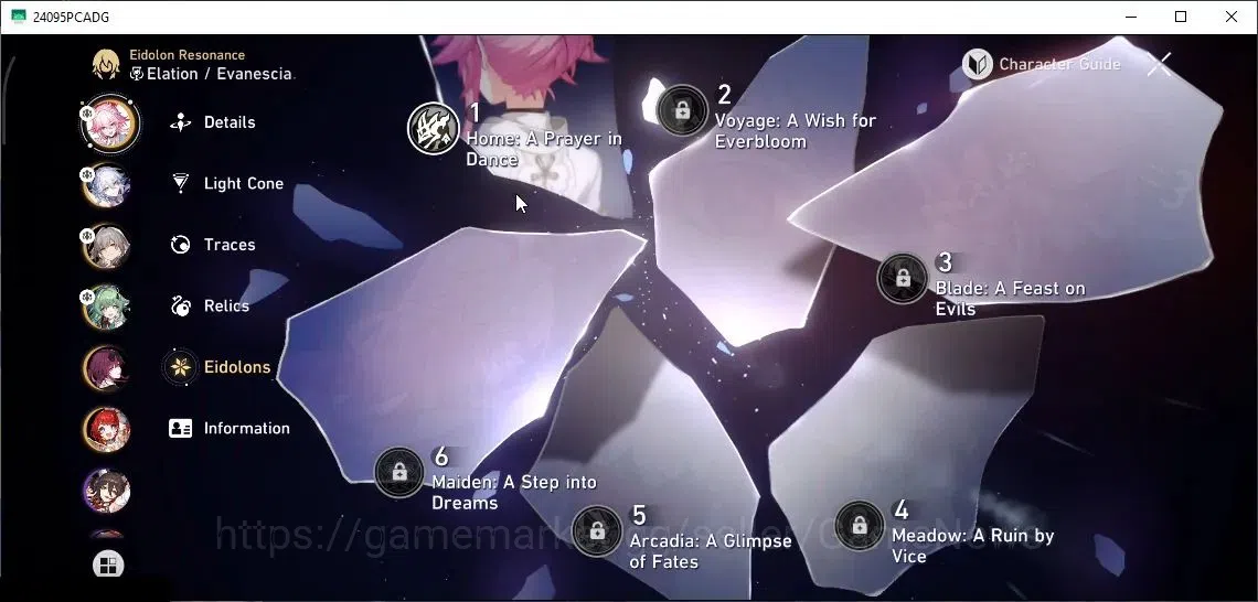 Honkai Star Rail Accounts Asia|TL 47|6 Limited|Evanescia E1+Sign,Yao Guang,H image 5