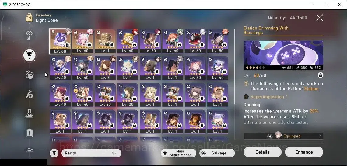 Honkai Star Rail Accounts Asia|TL 47|6 Limited|Evanescia E1+Sign,Yao Guang,H image 6
