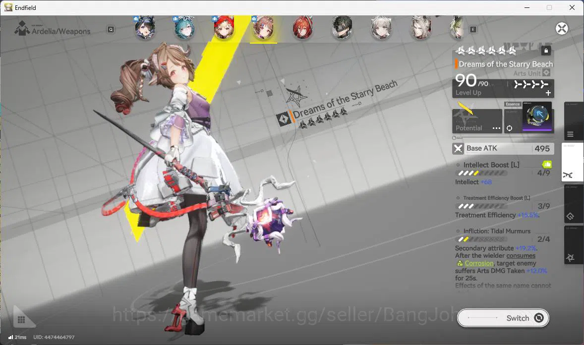 Arknights: Endfield Accounts ASIA | LVL 56, Tantang p1 Sign, Rossi, Ardelia p2  image 10