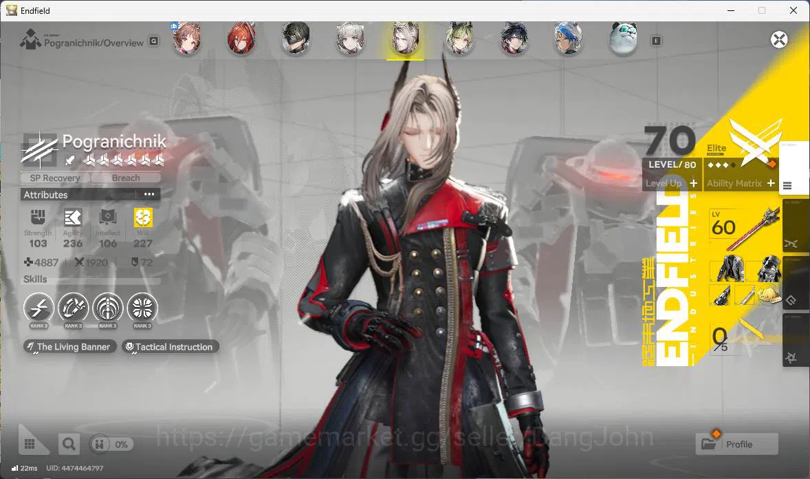 Arknights: Endfield Accounts ASIA | LVL 56, Tantang p1 Sign, Rossi, Ardelia p2  image 12