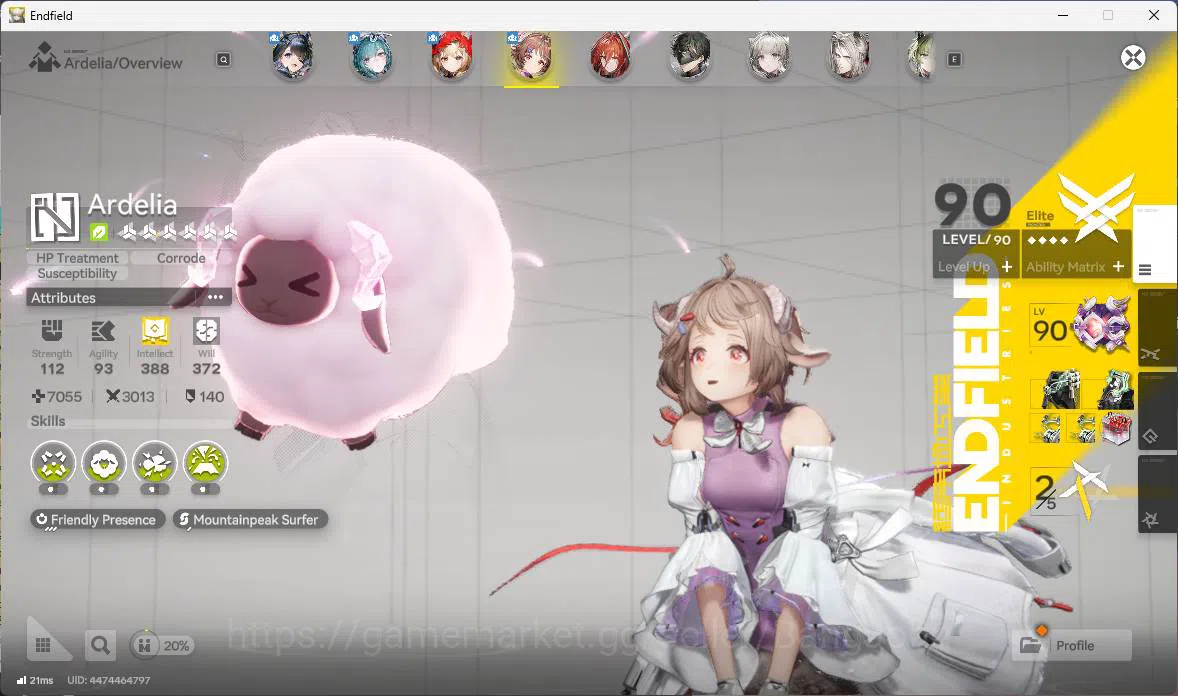 Arknights: Endfield Accounts ASIA | LVL 56, Tantang p1 Sign, Rossi, Ardelia p2  image 9