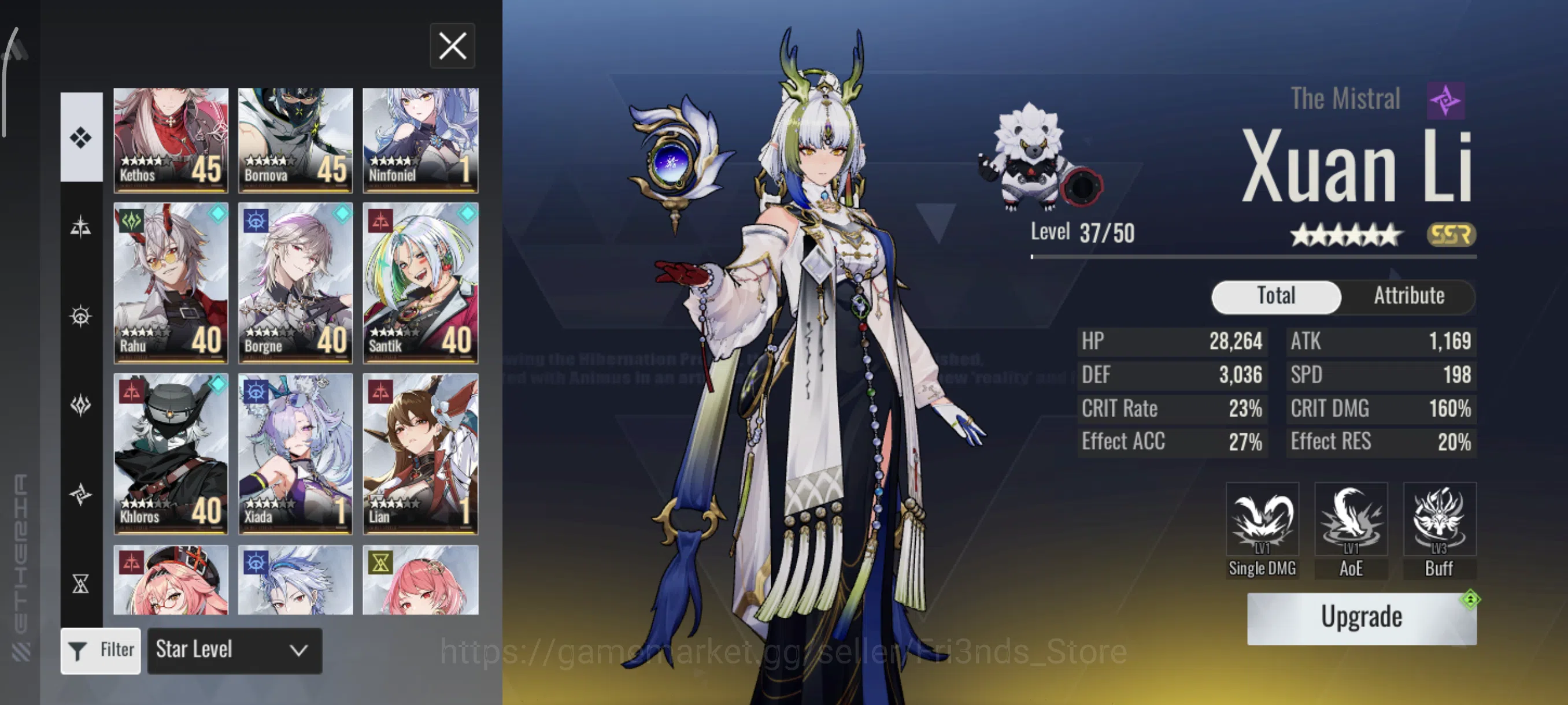 Etheria: Restart Accounts ETR121 | ASIA 21 | BEAST MIDGAME ACCOUNT 20SSR 6 L image 2