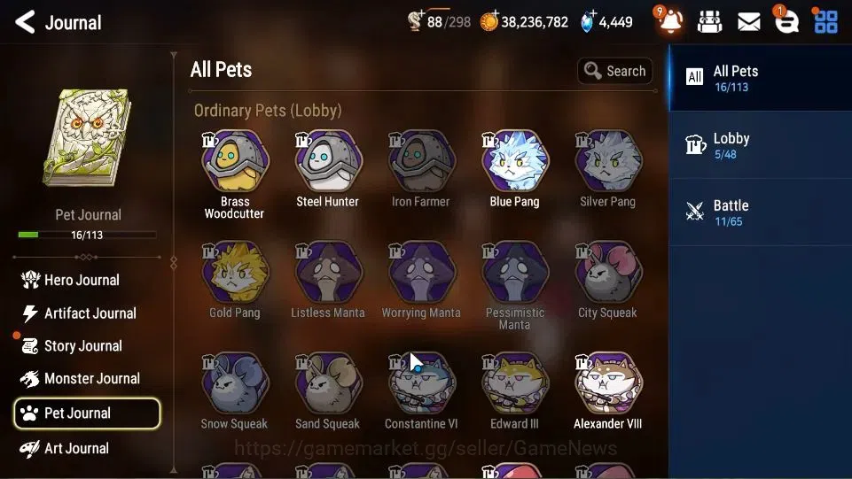 Epic Seven Accounts ASIA Unverif|7 ML(BArunka,BYSHwayoung,LW Peira,Etc image 13