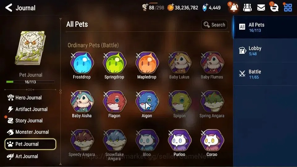 Epic Seven Accounts ASIA Unverif|7 ML(BArunka,BYSHwayoung,LW Peira,Etc image 14