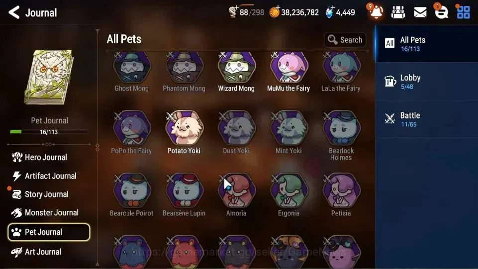 Epic Seven Accounts ASIA Unverif|7 ML(BArunka,BYSHwayoung,LW Peira,Etc image 15