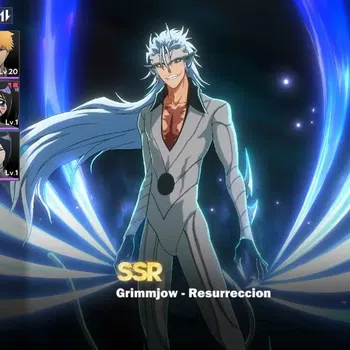 BLEACH: Soul Resonance Accounts Nuverse SEA|Lvl 5|2 SSR| Grimmjow - Resurreccion,  image 1