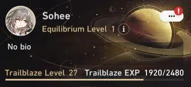 Honkai Star Rail Accounts Others ASIA|Allunset|TL27|2 lim: Mortenax Blade, Huohu|114 Fuel|2.7M Credits|Detail 1