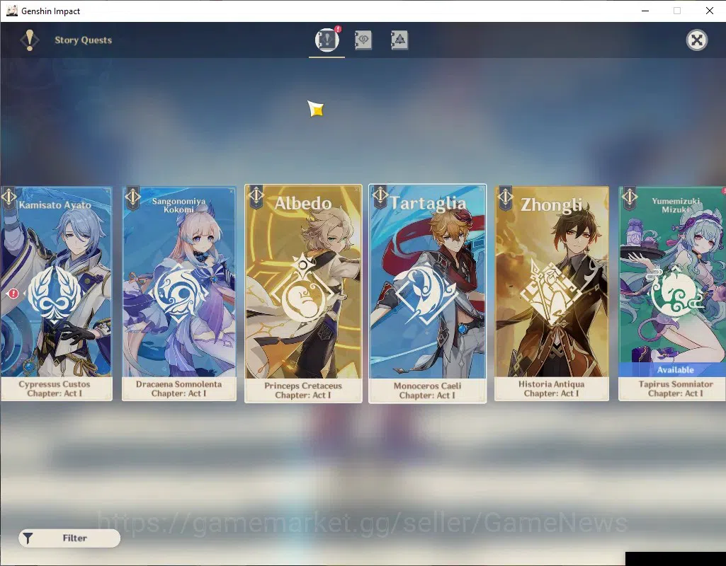 Genshin Impact Accounts Asia|AR 50|9 Limited + 2(*5Weapon) |Mavuika,Raiden image 17