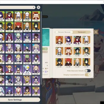 Genshin Impact Others Asia|AR 50|9 Limited + 2(*5Weapon) |Mavuika,Raiden image 1