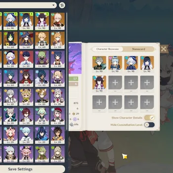 Genshin Impact Accounts Mid Game Asia|AR 57|Premium Team Columbina|Rate On|8