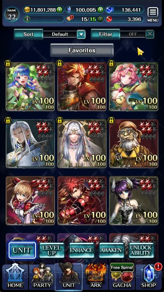 Last Cloudia Accounts Endgame GLOBAL|Rank 22|100k Crystal|Collab BF(G Tilith,FG Vargas)|TopTierUnit(Telestio,G Lilaha,PGT 1