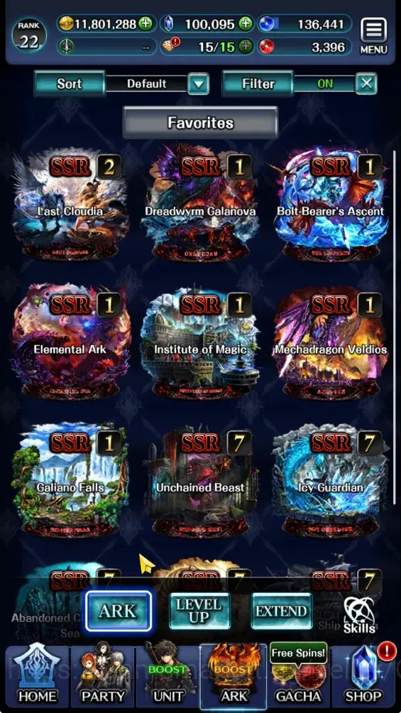 Last Cloudia Accounts Endgame GLOBAL|Rank 22|100k Crystal|Collab BF(G Tilith,FG Vargas)|TopTierUnit(Telestio,G Lilaha,PGT 9
