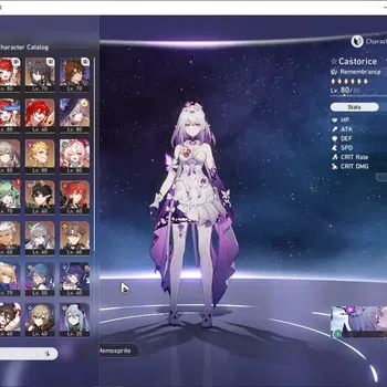 Honkai Star Rail Accounts Others Asia|TL 66|11 Limited|(Castorice)+Sign Huohuo E1,HimeNova,Tribbie,Hyacine,Firefly,Therta