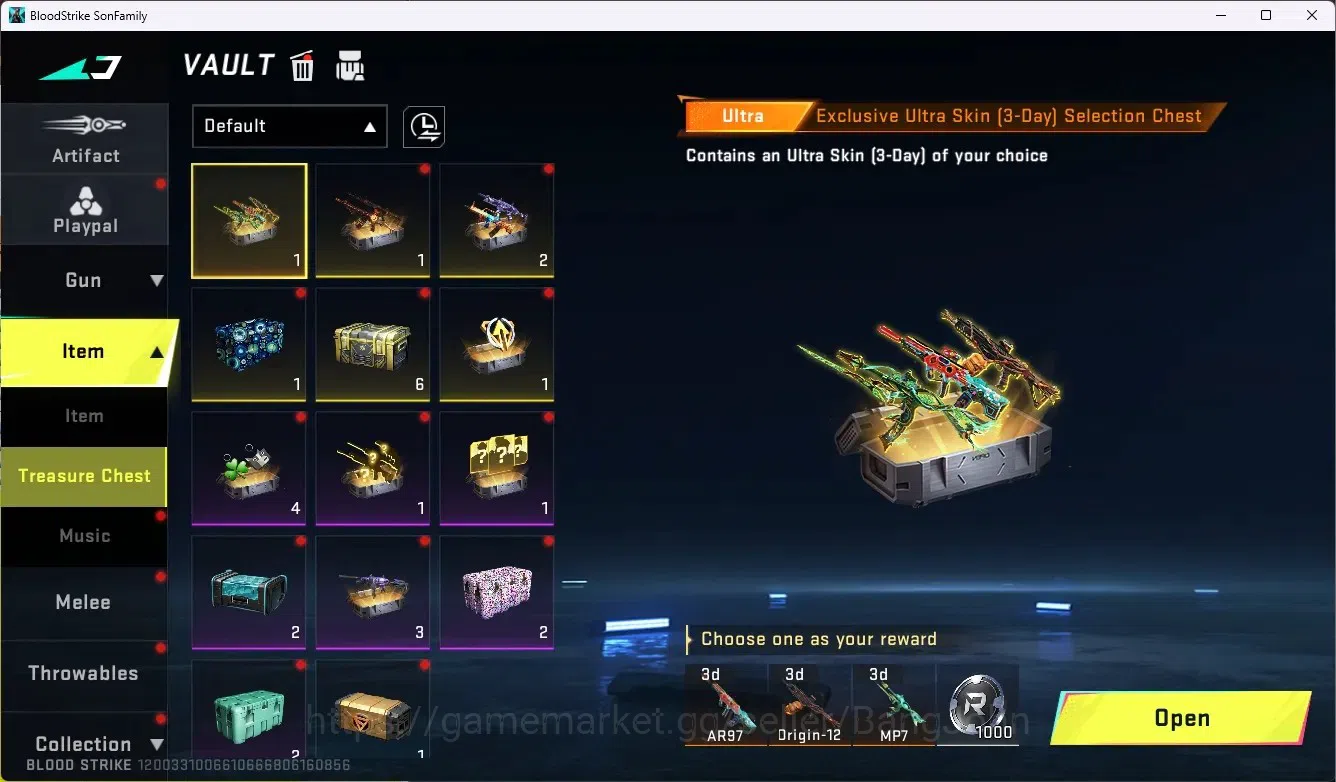 Blood Strike Accounts ASIA |Ultra Talon Knife-Sanctum {Melee}|2 Collab G image 10