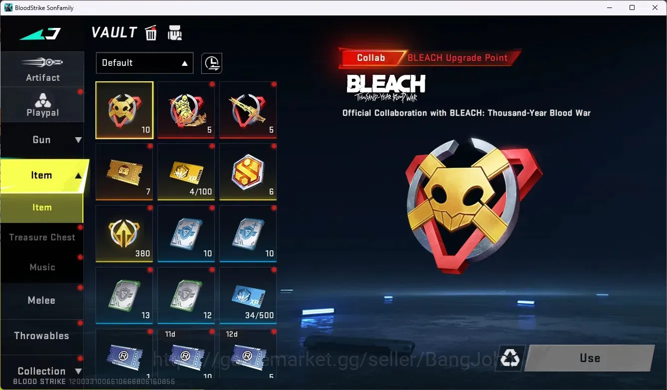 Blood Strike Accounts ASIA |Ultra Talon Knife-Sanctum {Melee}|2 Collab G image 9
