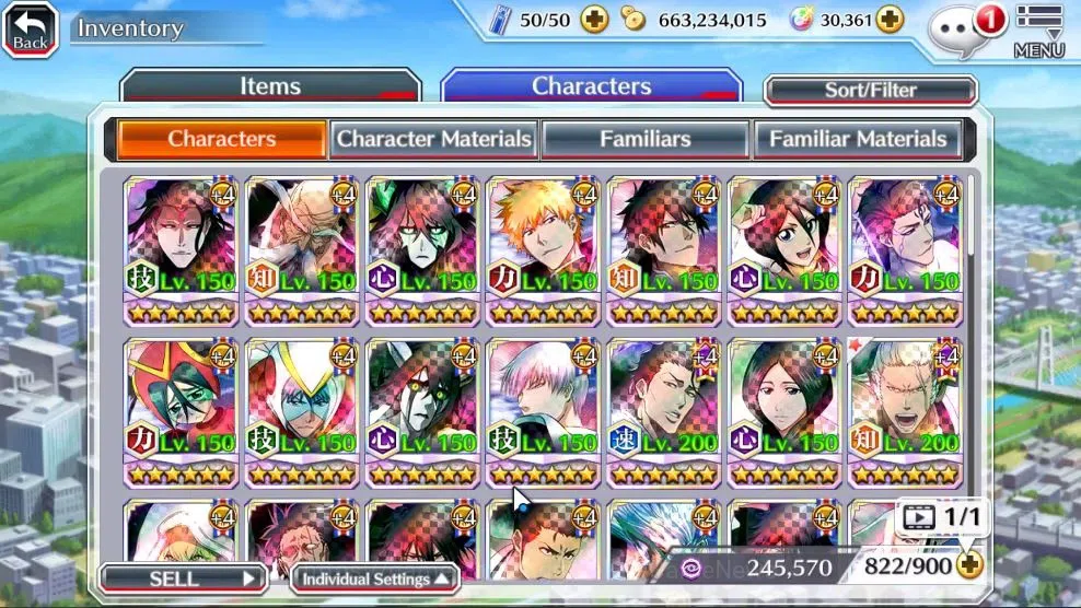 Bleach: Brave Souls Accounts Starter GLOBAL|30k Orb|Fresh Side Story|TYBW26 Genryusai,11th Aizen,Ulquiora,Duo New 1