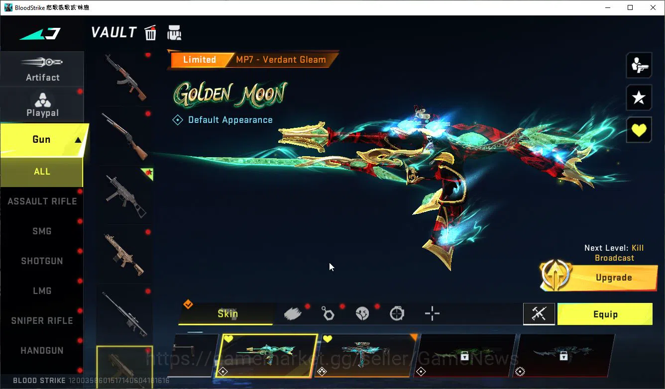 Blood Strike Accounts ASIA|ETERNAL ZERO+Collab 7DS AK47-Rhitta,AOT[MIKAS image 10