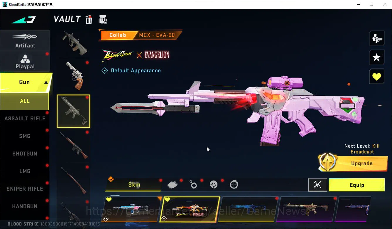 Blood Strike Accounts ASIA|ETERNAL ZERO+Collab 7DS AK47-Rhitta,AOT[MIKAS image 18
