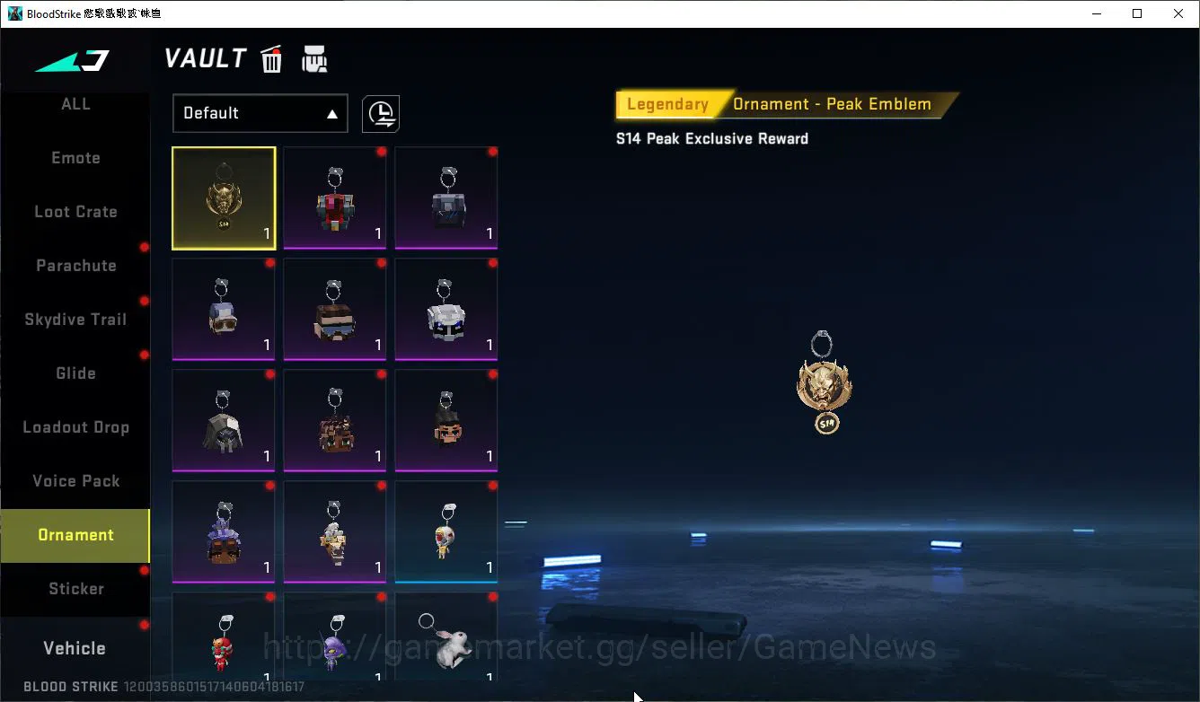 Blood Strike Accounts ASIA|ETERNAL ZERO+Collab 7DS AK47-Rhitta,AOT[MIKAS image 5