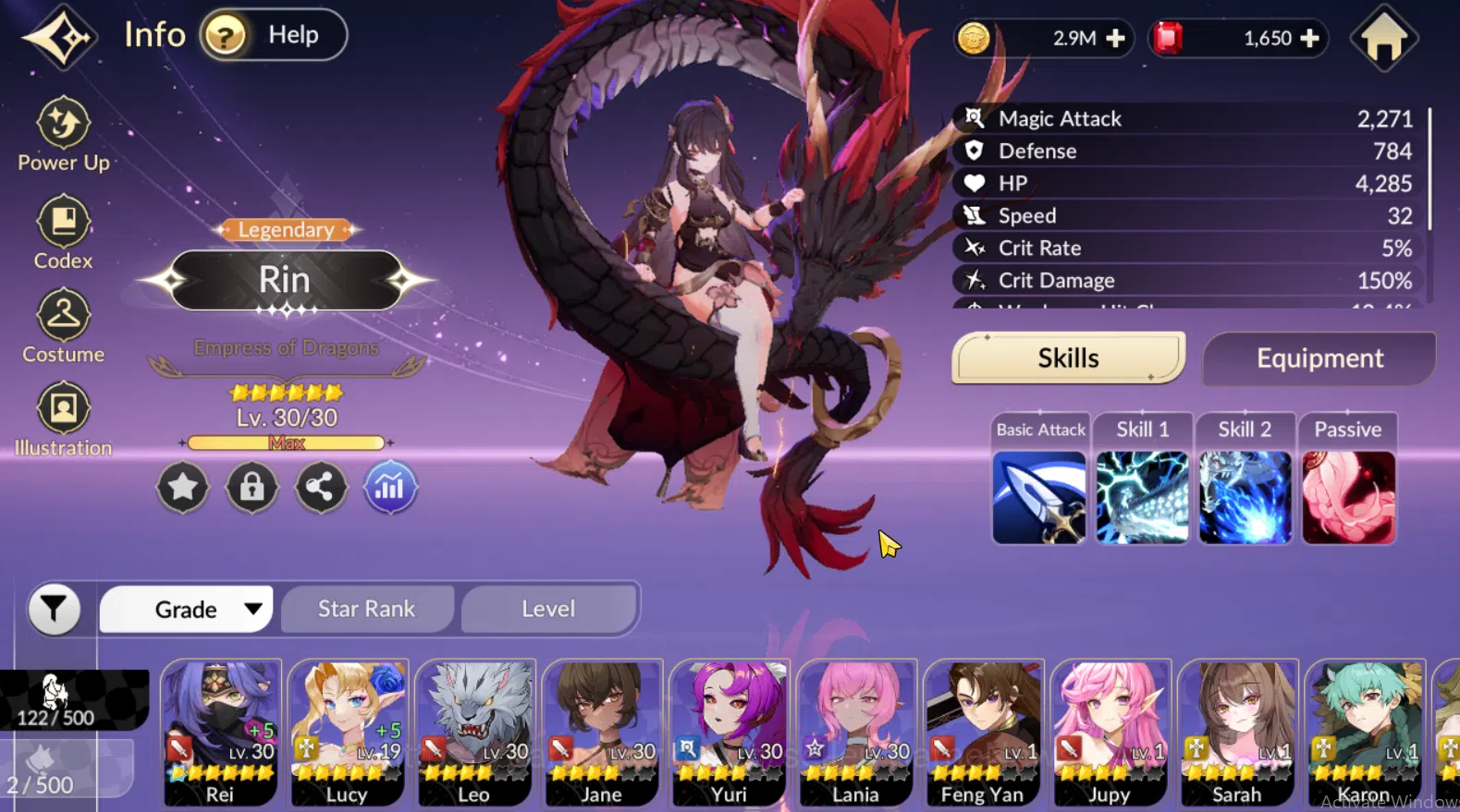Seven Knights Re:Birth Accounts Global|8 Legendary(Rin 6S + Ace 6S + Taka 6S + Rac image 10