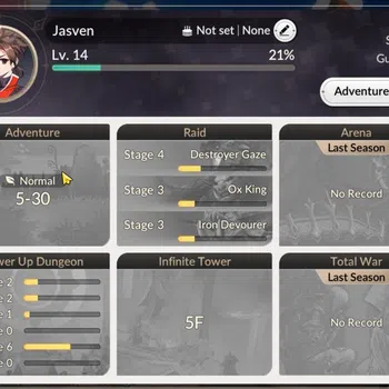 Seven Knights Re:Birth Accounts Global|8 Legendary(Rin 6S + Ace 6S + Taka 6S + Rac image 1