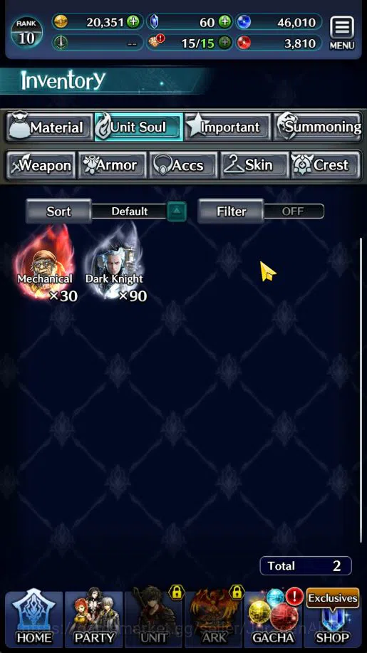 Last Cloudia Accounts Low-End Global|Starter Rank 10 |Vergil,GH Adel,MB Rei,Etc + 9 SSR Ark|Code Only|Check SS(LC928) 7