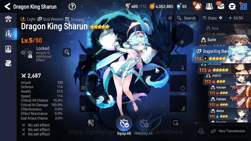 Epic Seven Accounts GLOBAL Unverif |New Era| 3 ML (Har Setti,DK Sharun image 4