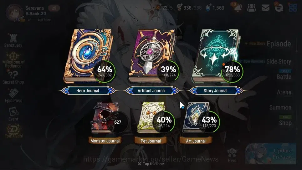 Epic Seven Accounts ASIA Verif|35 ML(NOTOS,LOTScales,BArunka,ZIO,Etc)+ image 3