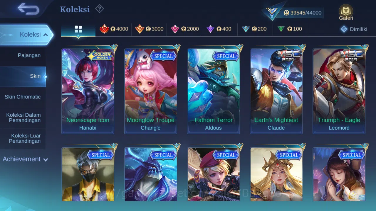 Mobile Legends: Bang Bang Accounts Hero 85 Skin 160 | KOF Karina | CC Nata | Luckybox image 11