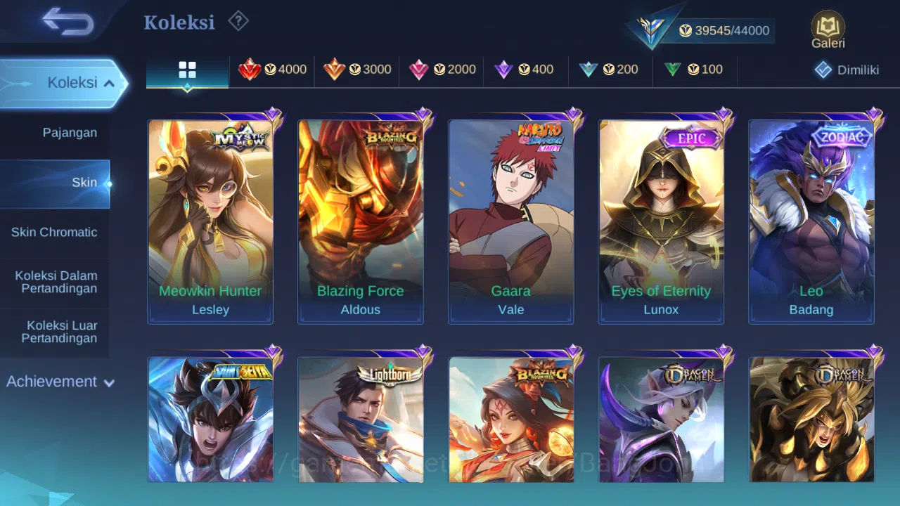 Mobile Legends: Bang Bang Accounts Hero 85 Skin 160 | KOF Karina | CC Nata | Luckybox image 7
