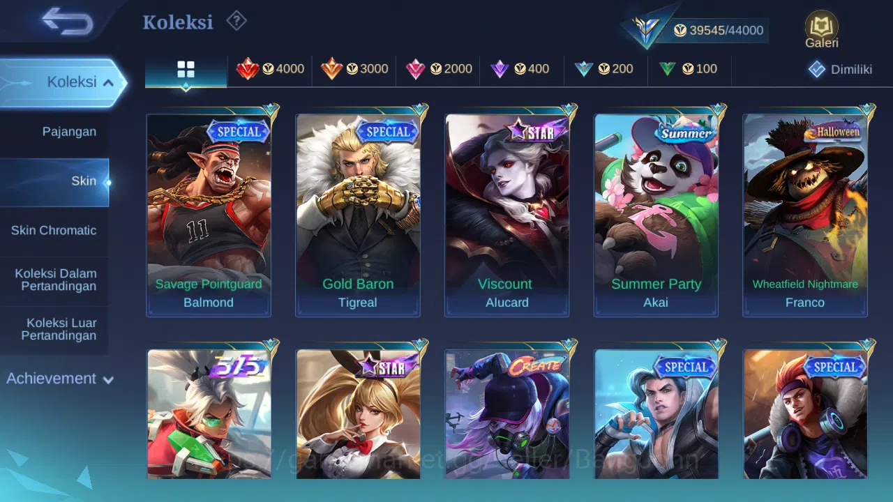 Mobile Legends: Bang Bang Accounts Hero 85 Skin 160 | KOF Karina | CC Nata | Luckybox image 9