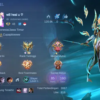 Mobile Legends: Bang Bang Others Hero 85 Skin 160 | KOF Karina | CC Nata | Luckybox image 1