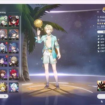 Honkai Star Rail Accounts Others ASIA |TL 45|6 Limited|(Aventurine Waveflair, Rin Tohsaka, Archer, Anaxa, Huohuo
