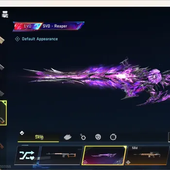 Blood Strike Accounts Collab Skin ASIA | 1 EVO: SVD-Reaper|1 Eternal Gun|Ultra Melee The Iron-|2 Collab Gun|4 Ultra Gun|5