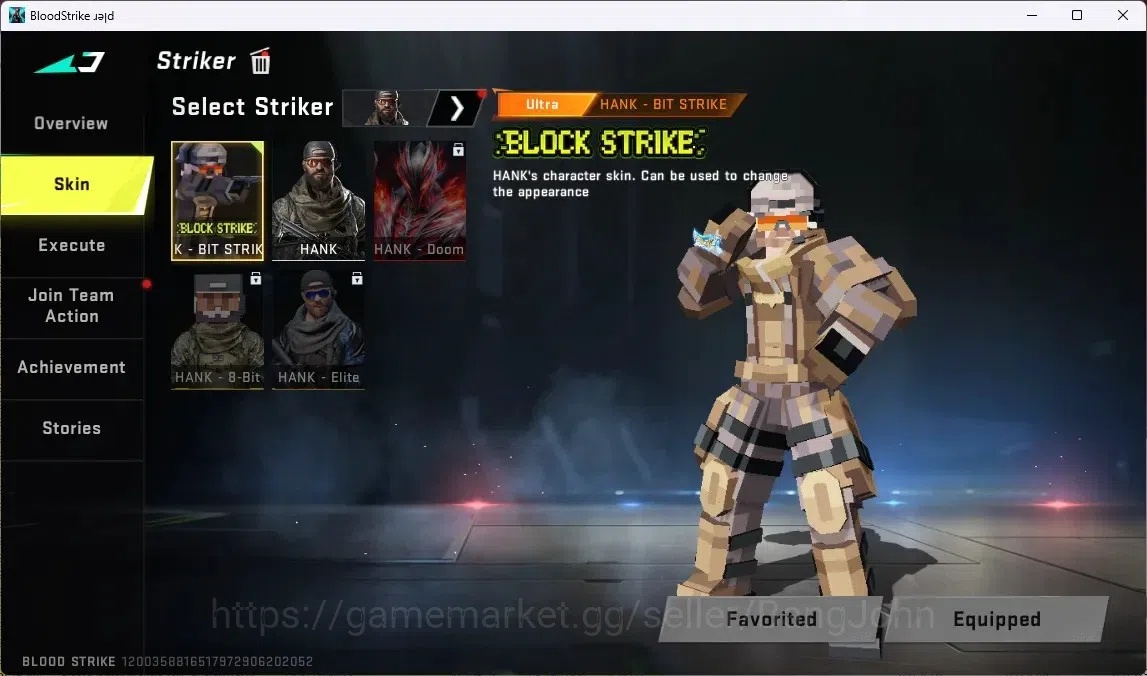 Blood Strike Accounts ASIA | ULTRA MELEE: Talon Knife | 4 7DS: AK47,M700 image 10