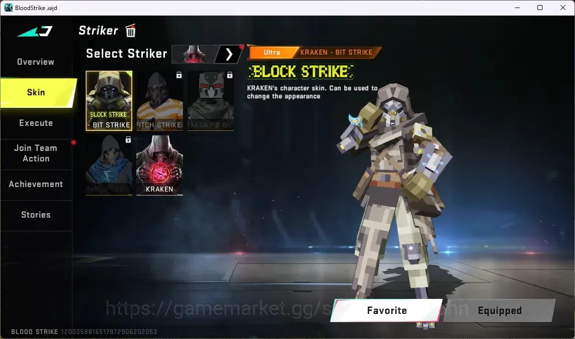 Blood Strike Accounts ASIA | ULTRA MELEE: Talon Knife | 4 7DS: AK47,M700 image 11