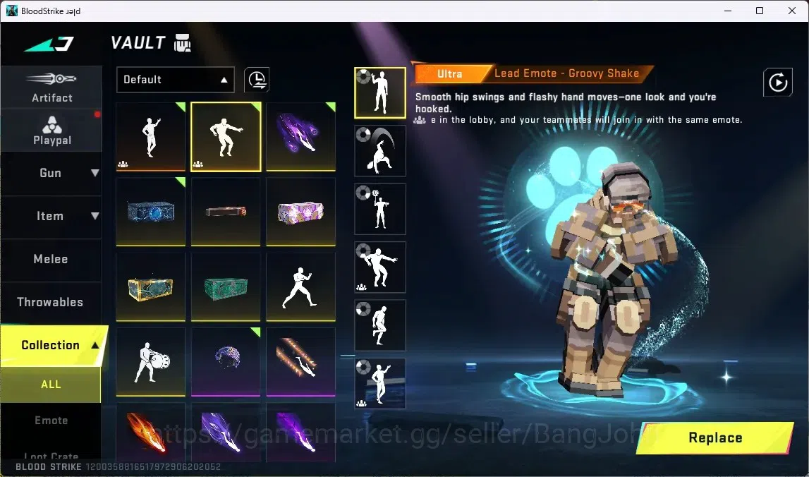 Blood Strike Accounts ASIA | ULTRA MELEE: Talon Knife | 4 7DS: AK47,M700 image 9