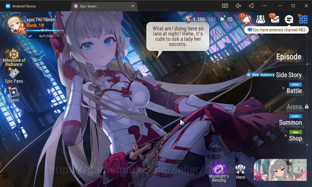 Epic Seven Accounts Starter GLOBAL UnVerif|Starter|1 ML (Conqueror Lilias)+Landy,Tenebria,Aria,Fenne,Etc|Poh ON|1,3K