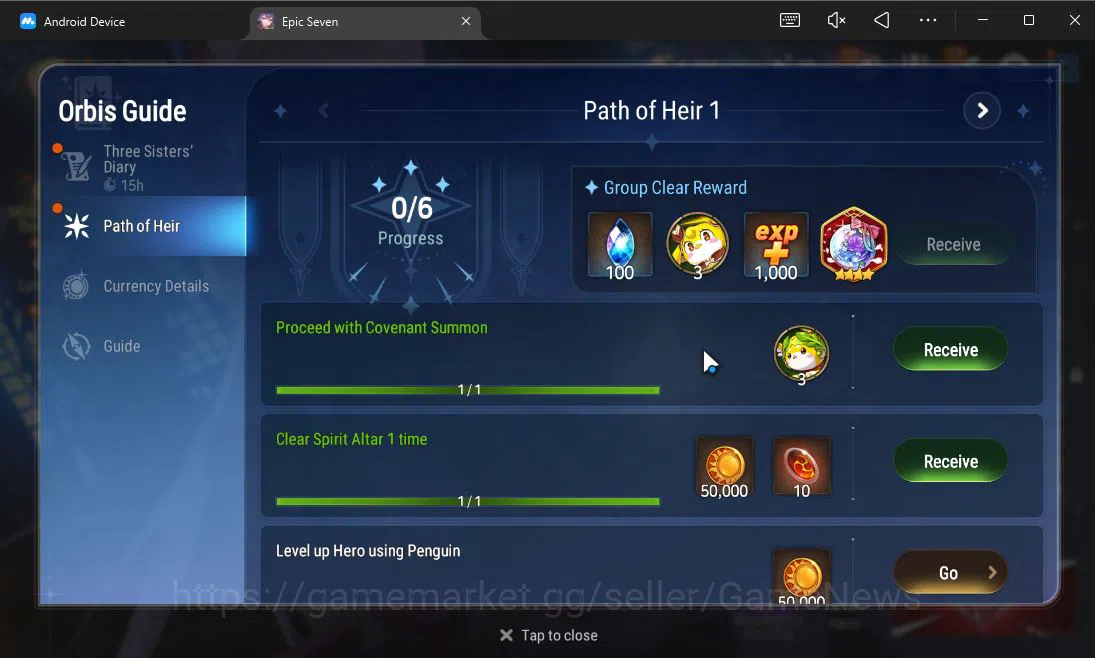 Epic Seven Accounts Starter GLOBAL UnVerif|Starter|1 ML (Conqueror Lilias)+Landy,Tenebria,Aria,Fenne,Etc|Poh ON|1,3K 4