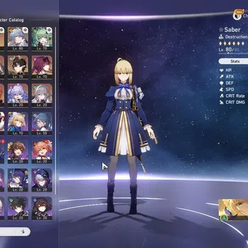Honkai Star Rail Accounts Others ASIA|TL 64|9 Limited|Saber Premium Team|(Saber