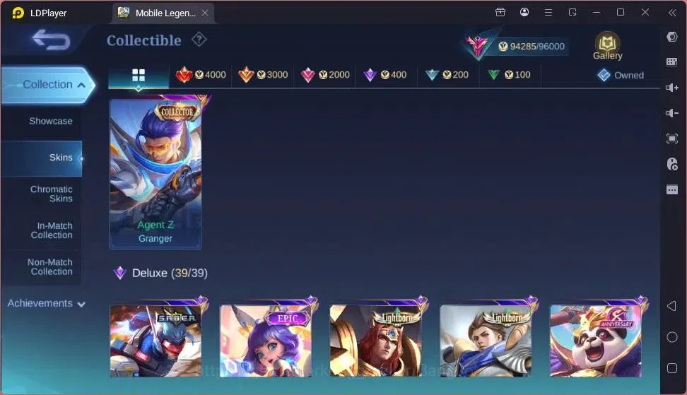 Mobile Legends: Bang Bang Accounts Global|Hero 132|Skin 360|Exalted|Collab Thamuz,Lin image 13